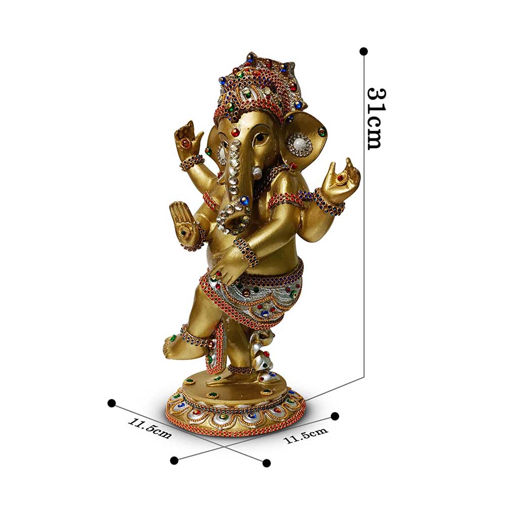 Dancing Ganesha Idol